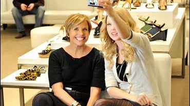 Taylor Swift turns the tables on Katie Couric when she filmed her for her blog during a shopping trip to NYC boutique Jeffrey's. Couric gets personal with some of music's leading artists as she interviews past and present Grammy nominees, including Justin 