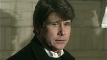 Former Illinois Gov. Rod Blagojevich addresses reporters Jan. 29, 2009 shortly after being removed from office 