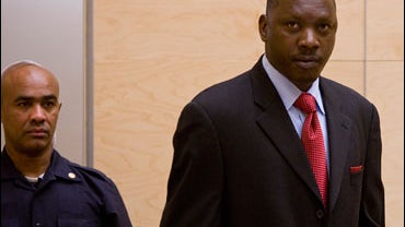 Alleged Congolese warlord Thomas Lubanga 