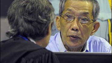 Former Khmer Rouge prison commander Kaing Guek Eav 