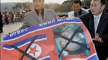 North Korea Missile Protests 