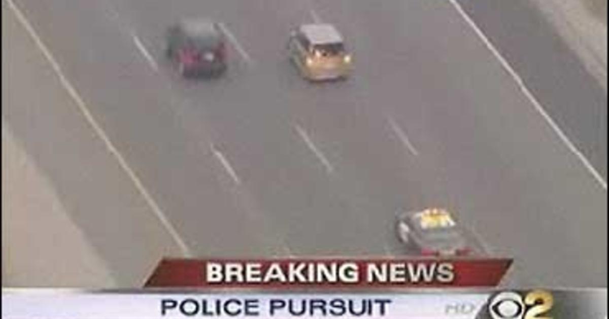 Woman Leads Cops In Wild 100 Mph Pursuit Cbs News