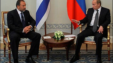 Israel FM Avigdor Lieberman_Putin 