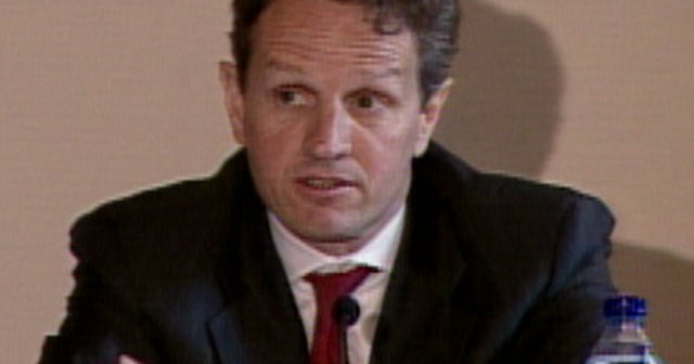 Geithner Delivers A Message to Wall Street: It's Over - CBS News