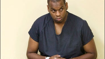 Abdulhakim Muhammad, 23, of Little Rock, waits in a Little Rock, Ark., courtroom Tuesday, June 2, 2009, where he was charged in the Monday death of a military recruiter outside the Army-Navy Career Center in a west Little Rock shopping center. (AP Photo/D 