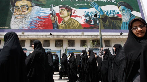 Women Rally In Tehran 