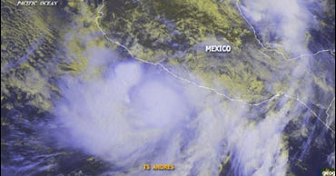First Hurricane Of Season Forms In Pacific - CBS News