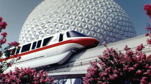 A file photo of the monorail at Walt Disney World and Epcot Theme Park 