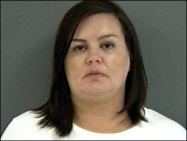 Kimberly Saenz, 35, in photo provided by the Angelina County Sheriff's Office, April 1, 2009. 