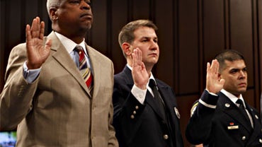 Frank Ricci Sworn In At Sotomayor Hearings 