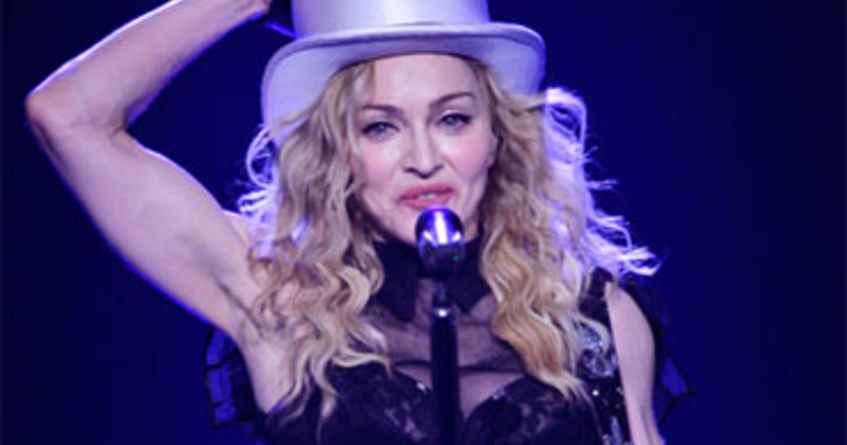 Madonna Visits Stage-Accident Victims - CBS News