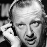  CBS television newscaster Walter Cronkite. 