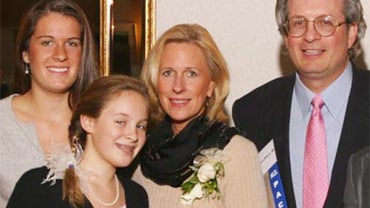 Dr. William Petit and his family in undated family photo. The Conn. doctor survived a brutal home invasion, but his wife and daughters were murdered. 