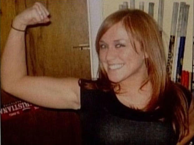 Heather Sherba, who was shot in the teeth and the leg at LA Fitness outside of Pittsburgh (KDKA) 
