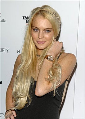 14th Place: Lindsay Lohan 