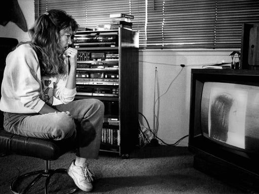 Terry Probyn watches America's Most Wanted 