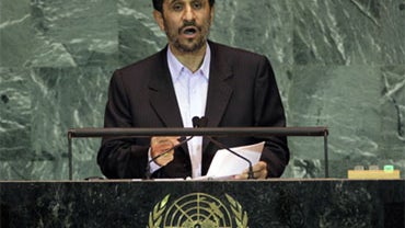 Mahmoud Ahmadinejad addresses U.N. 