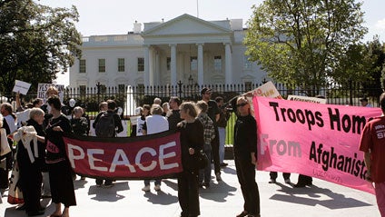 Anti-War rally in Washington 