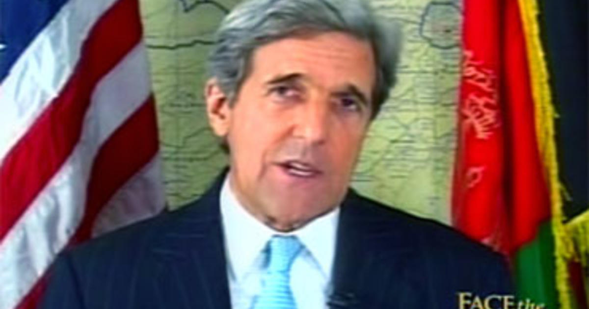 Kerry: Afghan Election Affects U.S. Plan - CBS News