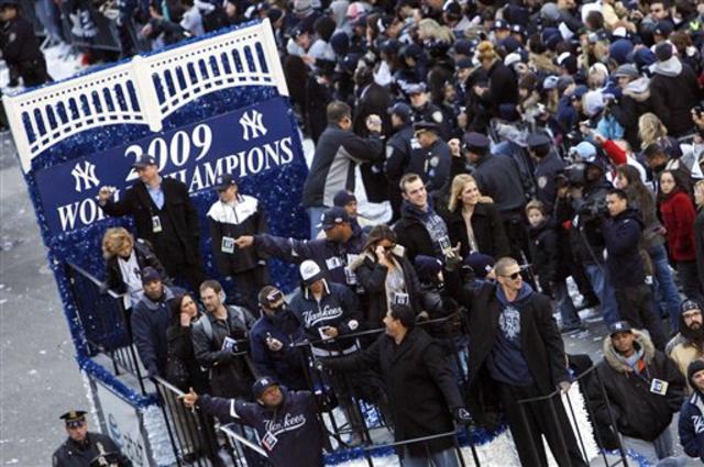 The 25 Best Yankees Rap References of All Time  Yankees world series,  Victory parade, Yankees