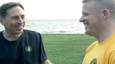 General David Petreaus and Lt. Brian Brennan 
