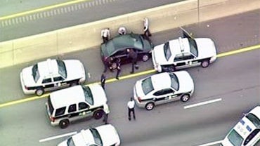 A man who allegedly robbed a Charlotte bank took N.C. Highway Patrol troopers on a high speed interstate chase through Mecklenburg and Gaston Counties Tuesday afternoon. 