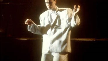 David Byrne of Talking Heads in the concert film "Stop Making Sense." 
