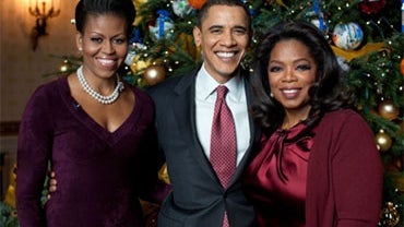 Barack Obama, Michelle Obama, Oprah Winfrey 