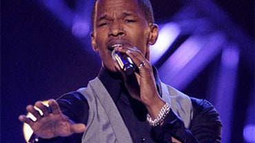 In this April 6, 2009 file photo, Jamie Foxx performs at the ACM Artist of the Decade All Star Concert in honor of George Strait in Las Vegas. (AP Photo/Mark J. Terrill, file) 