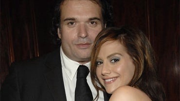 In this Nov. 1, 2007 file photo, Actress Brittany Murphy, right, and husband, writer Simon Monjack, left, at the BAFTA/LA Cunard Britannia Awards in Los Angeles. 