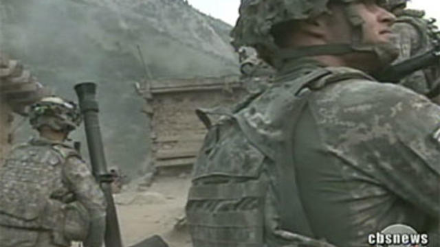American outpost in Afghanistan 