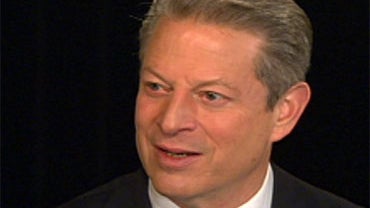 Al Gore on The Early Show. 