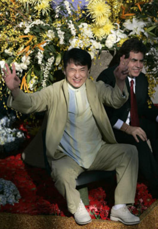 Jackie Chan In Rose Bowl Parade 