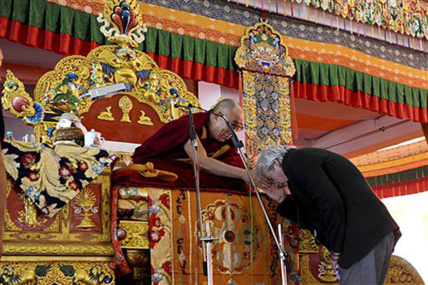 Richard Gere Meets Dalai Lama 