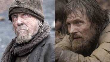 Robert Duvall (left) and Viggo Mortensen in "The Road." 