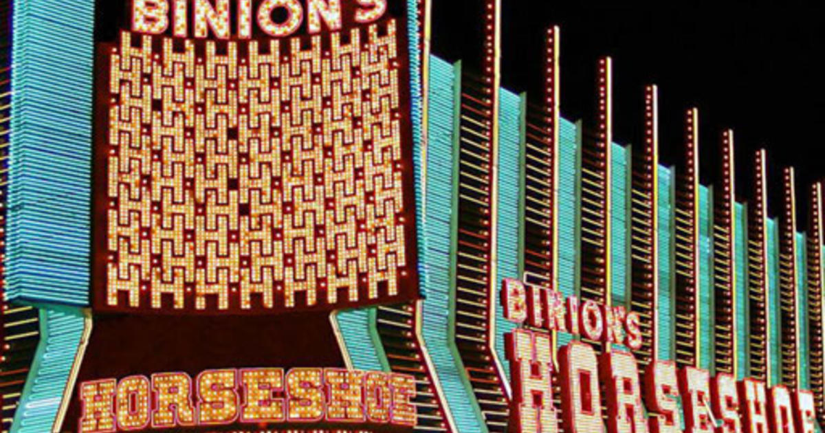 Binion's Horseshoe Casino on Fremont Street Las Vegas