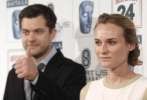Diane Kruger & Joshua Jackson at Tea 