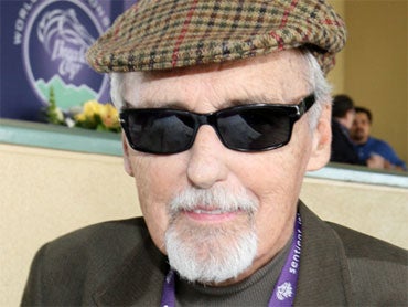 Dennis Hopper on Nov. 7, 2009. 