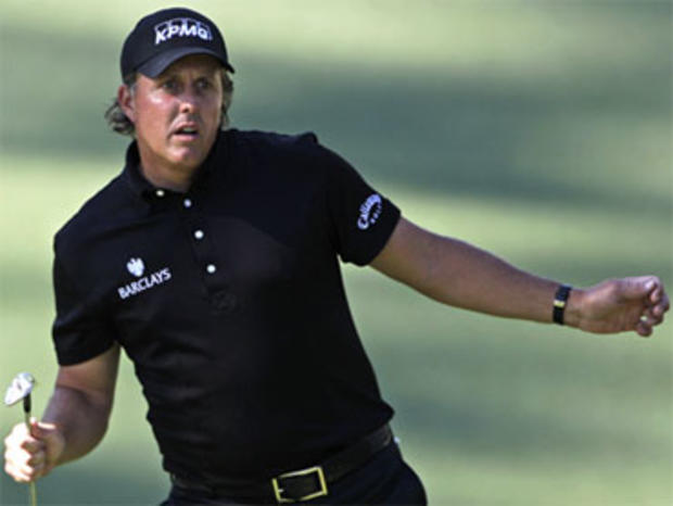 Phil Mickelson at 2010 Masters 