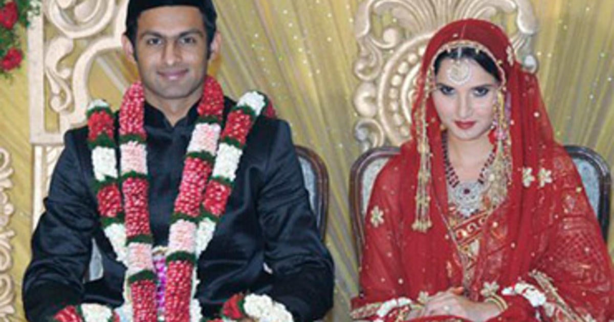 Sania Mirza, Shoaib Malik Tie Knot Amid Scandal - CBS News