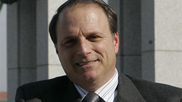 Eric Massa poses for a photograph at the World War II Memorial in Washington, Wednesday, Feb. 1, 2006. 