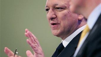 Jose Manuel Barroso, Olli Rehn 