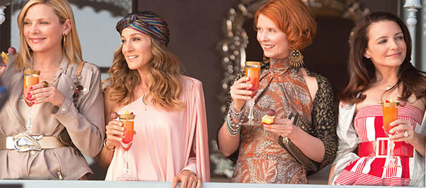 Sex And The City 2 cast: (from left) Kim Cattrall, Sarah Jessica Parker, Cynthia Nixon and Kristin Davis. 