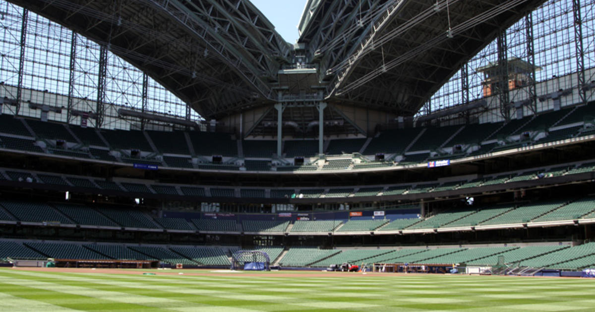 Michael Kay on X: Here's that Uecker statue in Miller Park that