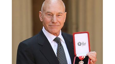 Sir Patrick Stewart Knighted  