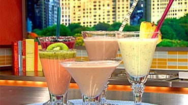 Drinks featured in Health magazine by Frances Largeman-Roth. 