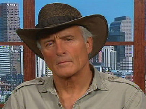 Wildlife expert Jack Hanna is  seen in a TV interview last year. (AP Graphics Bank) 
