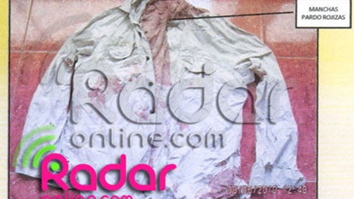 Bloody Shirt belonging to Joran van der Sloot 