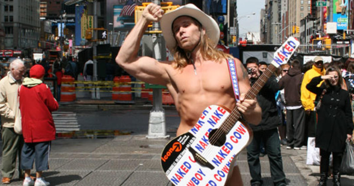 The Naked Cowboy Won't Let COVID-19 Derail His 20-Year Career