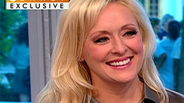 Country star Mindy McCready on "The Early Show." 